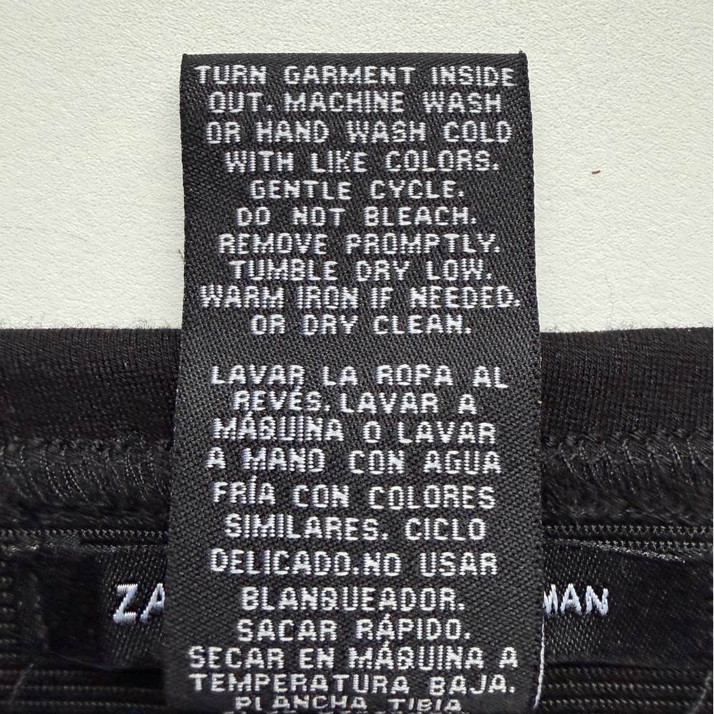 NWOT Zac & Rachel Classic Black Straight Leg Pull on Pants w/2” waistband, Sz 2X - Picture 5 of 8